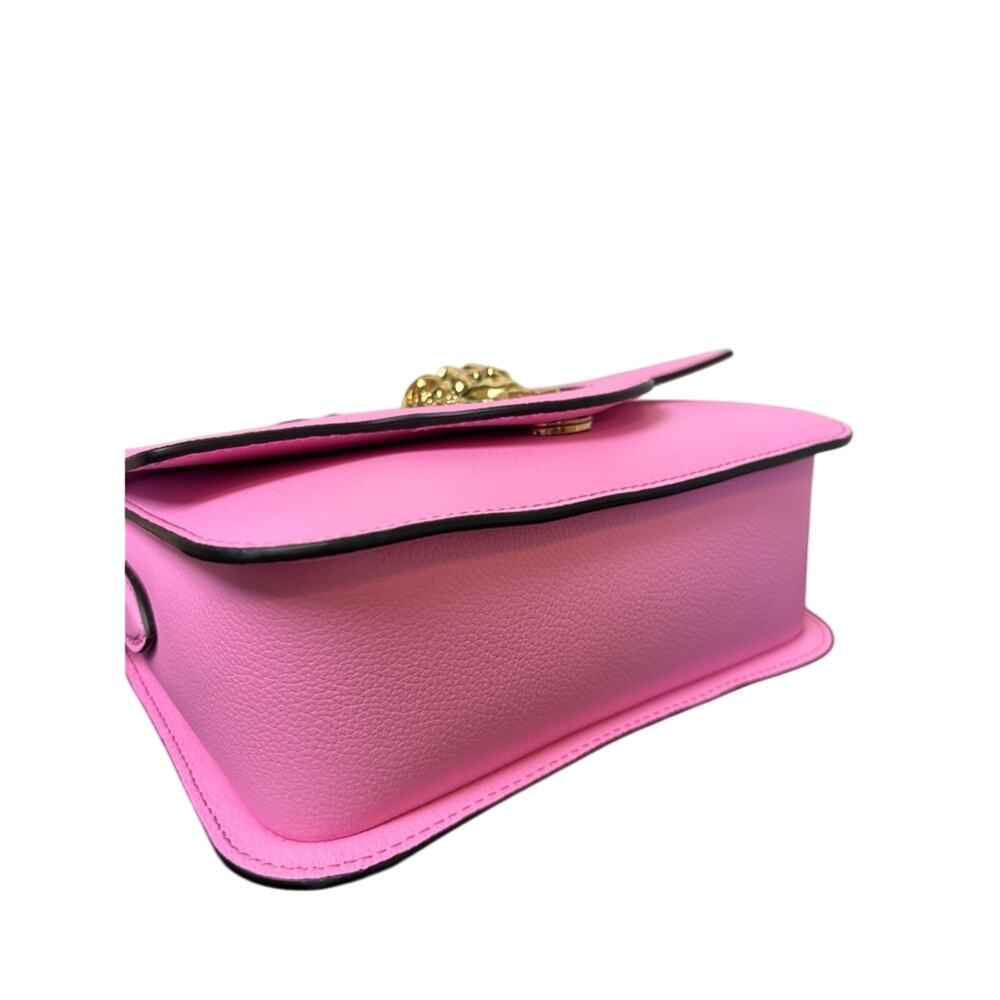Versace Pink Leather Medusa Crossbody Bag - Picture 10 of 14